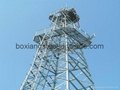 Self-supporting Monopole Angle Tubular Communication Tower
