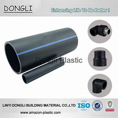 HDPE large diameter hdpe water supply pipe