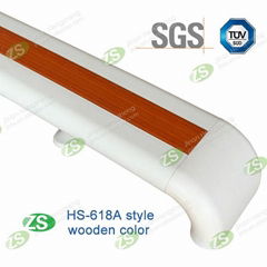 hospital wall protector new pvc  and aluminum  handrail