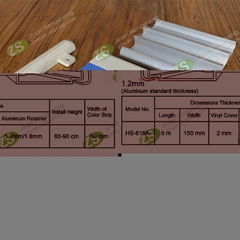 hospital antisepsis and antibiosis pvc wall guard