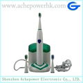 Recharge toothbrush with UV sanitizer replace brush heads for tooth whitening 2