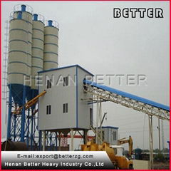 High quality HZS90  concrete mixing plant 