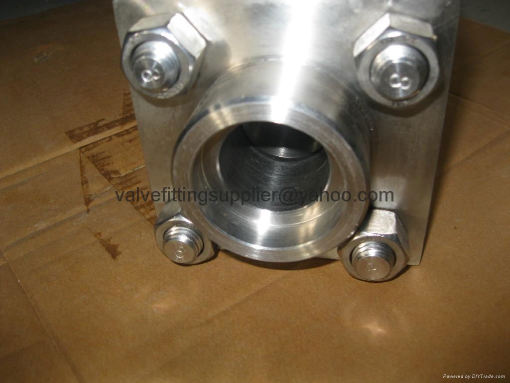 800LB-1500LB 3 Pcs Forged steel ball valve 3