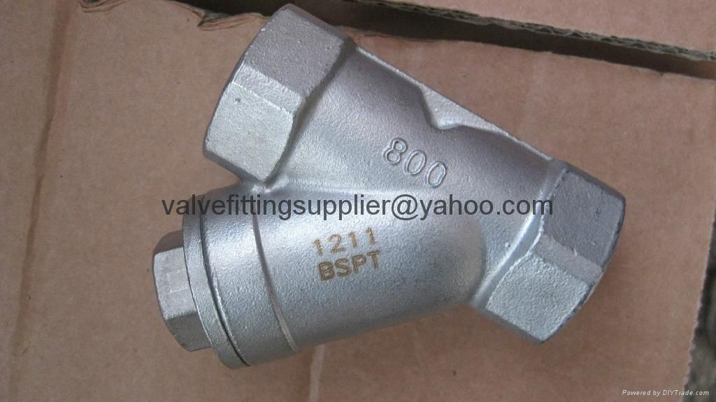 threaded y type strainer 3