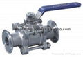 3pc clamped-package ball valve 1