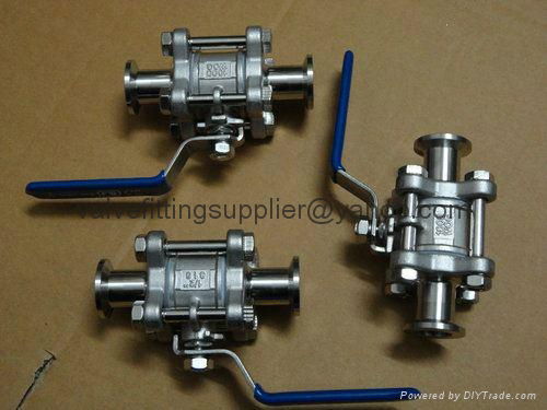 3pc clamped-package ball valve 2