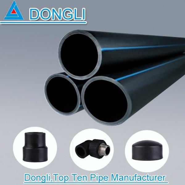 Hot Sale Pe Water Pipe Made From High density polyethylene pipe 3