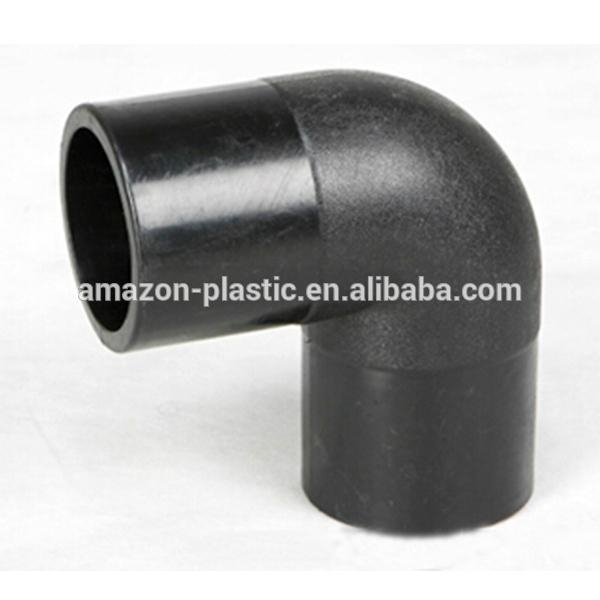 Good quality HDPE Fittings 160mm 90 degree elbow 45 degree elbow