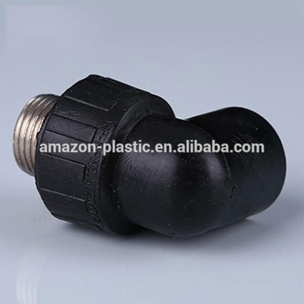 Good quality HDPE Fittings 160mm 90 degree elbow 45 degree elbow 2