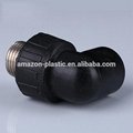 Good quality HDPE Fittings 160mm 90 degree elbow 45 degree elbow 2