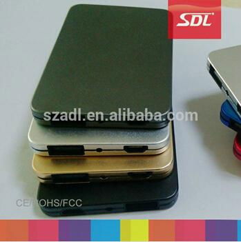 SDL 1500mAh Slim mini ultra thin credit card power bank  4