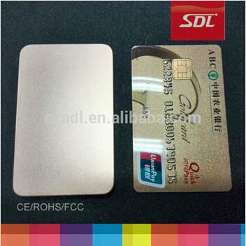 SDL 1500mAh Slim mini ultra thin credit card power bank 