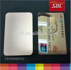 SDL 1500mAh Slim mini ultra thin credit card power bank 