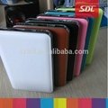 7000mAh thin leather feeling touch dual