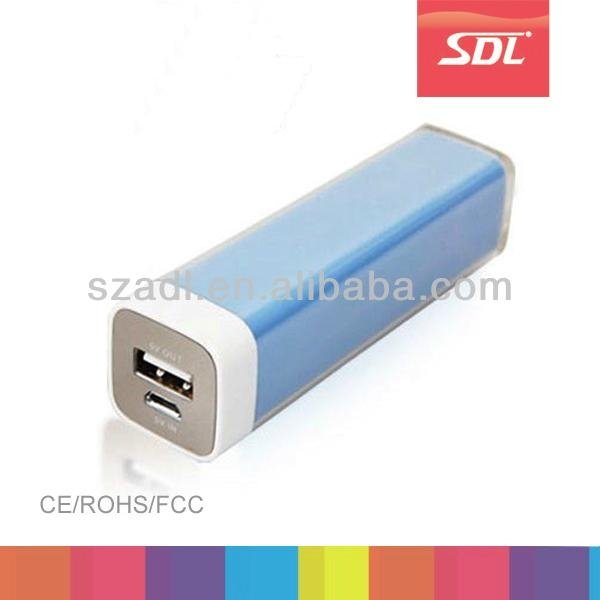 Mini portable battery charger  lipstick power bank for iphone samsung 3