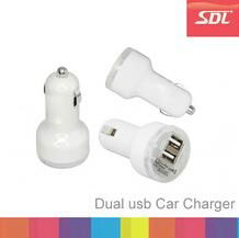 5V 2.1A dual usb car charger for iphone samsung  4