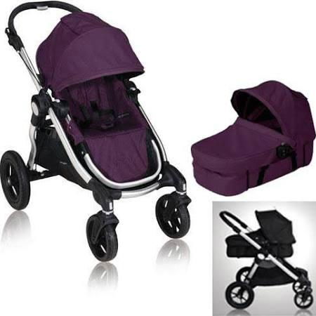 Baby Jogger 81268 City Select Stroller with Bassinet Amethyst