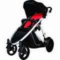 Phil &Teds Verve B   y Stroller - Red