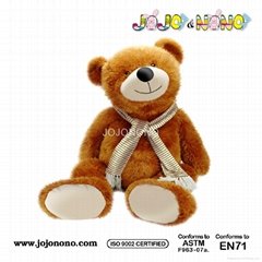 giant teddy bear unstuffed animals icti en71 audited factory 2014 hot sales 200