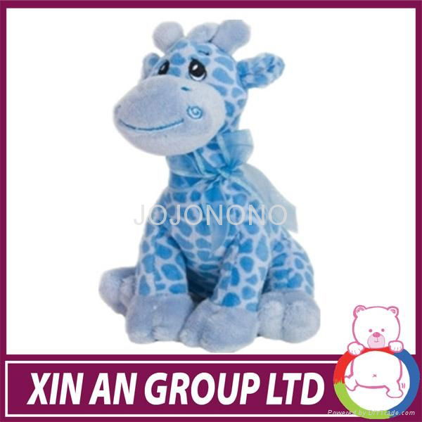 lovely and cute giraffe stuffed animal toyes icti audited factory   2