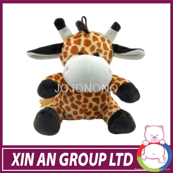 lovely and cute giraffe stuffed animal toyes icti audited factory   3