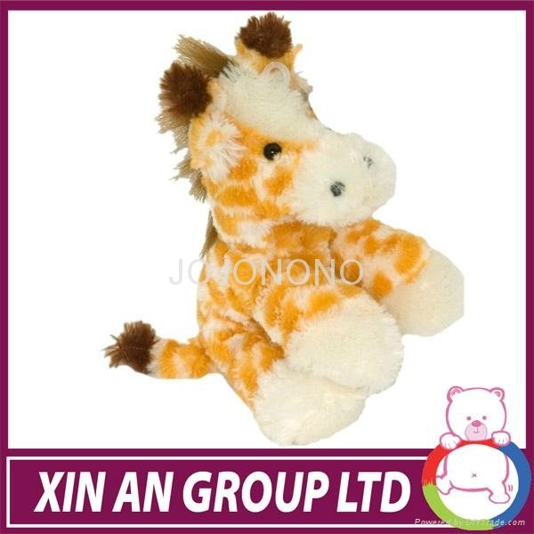 lovely and cute giraffe stuffed animal toyes icti audited factory   4