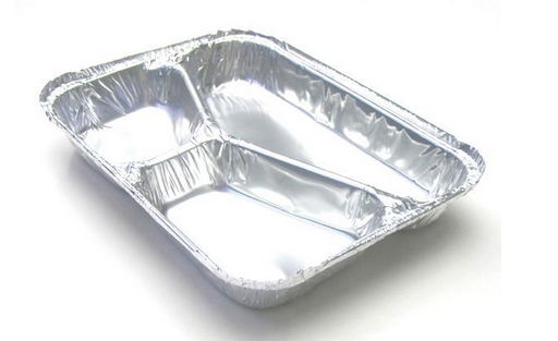  铝箔餐盒 三格