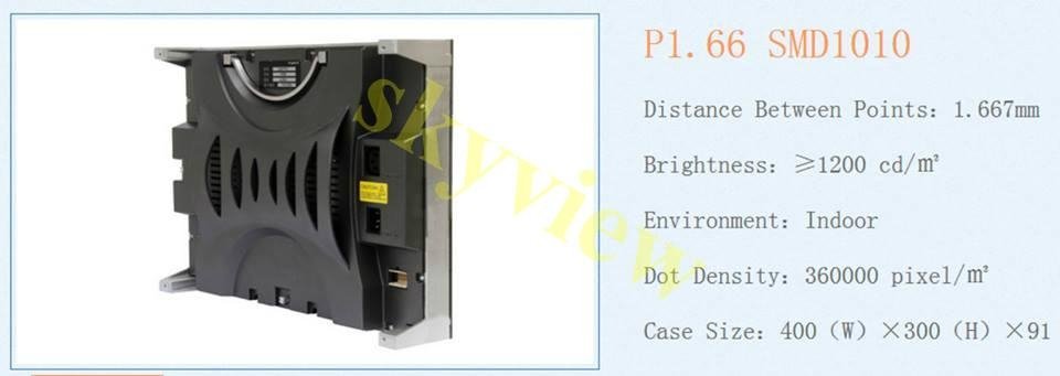 P1.66 SMD1010 indoor led display