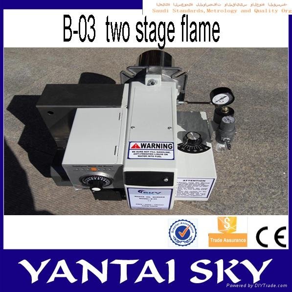 alibaba express china sky waste oil burner for spray booth