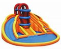 inflatable water slide Inflatable spiral slide 1