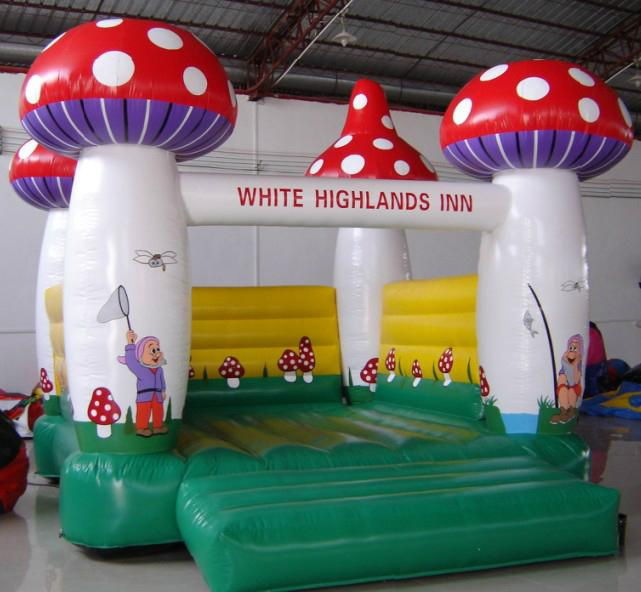 inflatable bouncer for sale inflatable trampoline mushroom bouncer 4