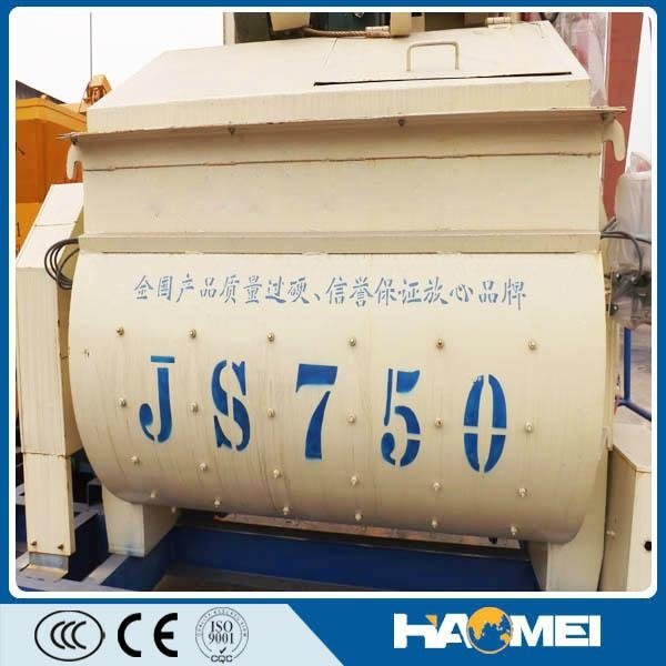 High Quality Concrete Mixer JS750 On Hot Sale
