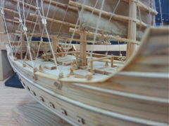 The zheng he's treasure ships