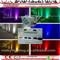 9 leds x18w RGBAW+UV 6 in 1 battery power wireless dmx flat par lights 1