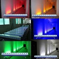 RGBAW+UV Battery wireless dmx led stage