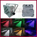 RGBAW/RGBAW+UV Battery wireless dmx wedding led par lights 4