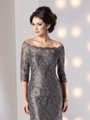Lace Knee-length Mother of the Brides Dress 2