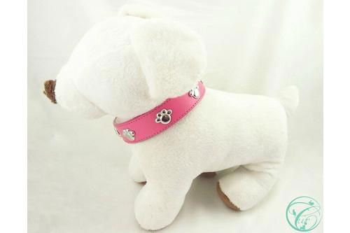 Electroplated Paw Stud Dog Collar 2