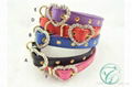 Heart Inlaid With Rhinestones Dog Collars 4