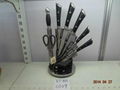 8 pcs Stainless Steel Kitchen Knife set 2