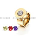 Wholesale big stone cz ring cheap jewelry with fast delivery  1