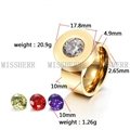 Wholesale big stone cz ring cheap jewelry with fast delivery  2