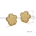 Popular Flower Jewelry Rhinestone Stud Earring 2