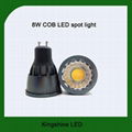 8W COB led spot light