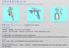 Portable Air Atomization Spray Gun 