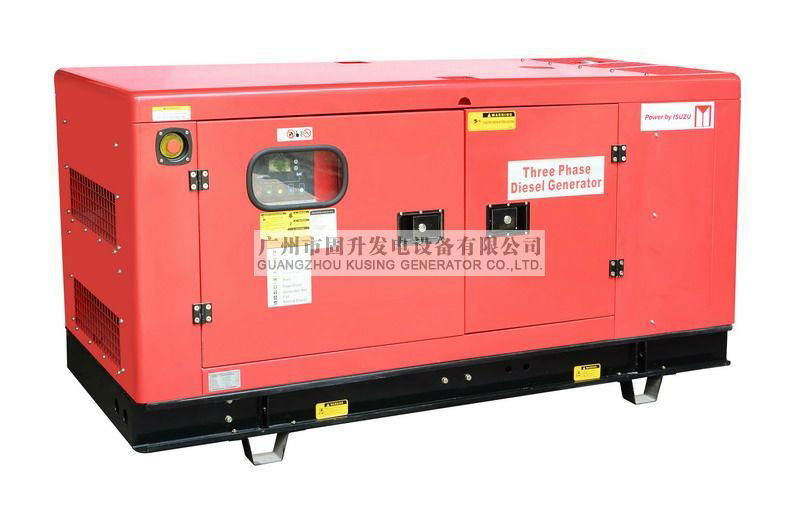 25kVA Diesel Silent Generator with Isuzu Engine 