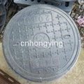 round smc manhole cover