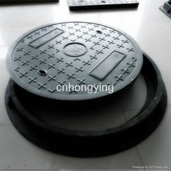 round composite manhole cover