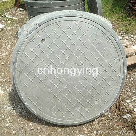 round GRP manhole cover