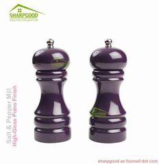 Wood Pepper Mill and Salt Grinder with